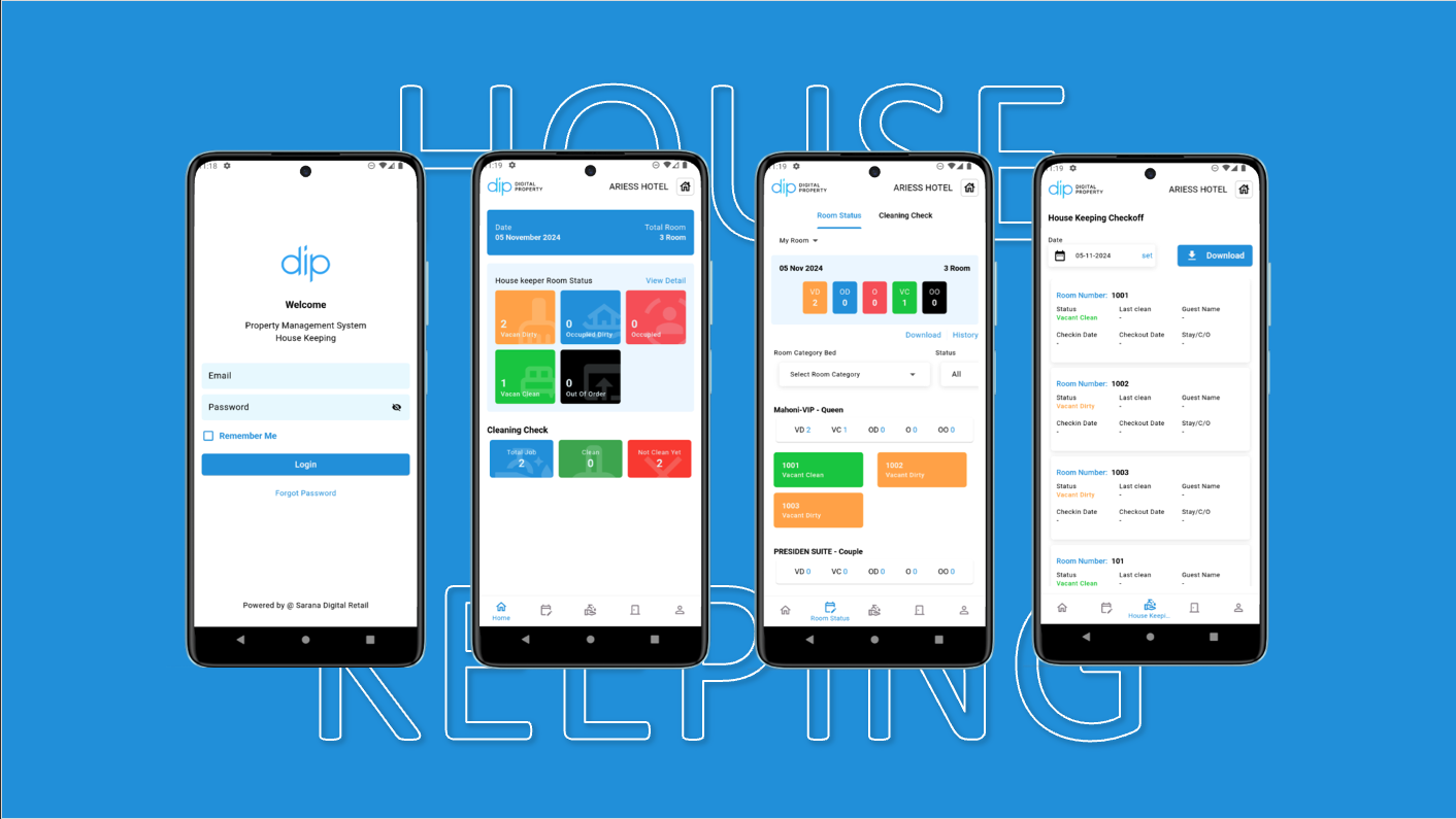 Mobile House Keeping